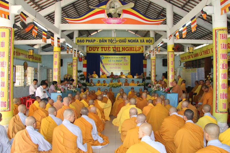 Đồng Tháp: Lễ tạ pháp chùa Phước Hưng , chùa Giác Tôn