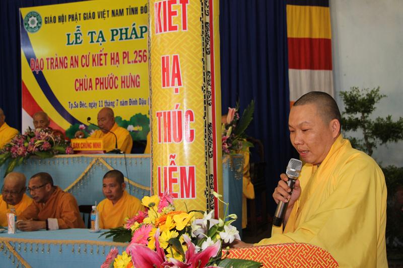 Đồng Tháp: Lễ tạ pháp chùa Phước Hưng , chùa Giác Tôn