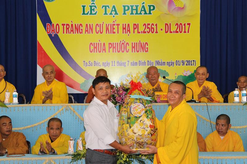 Đồng Tháp: Lễ tạ pháp chùa Phước Hưng , chùa Giác Tôn