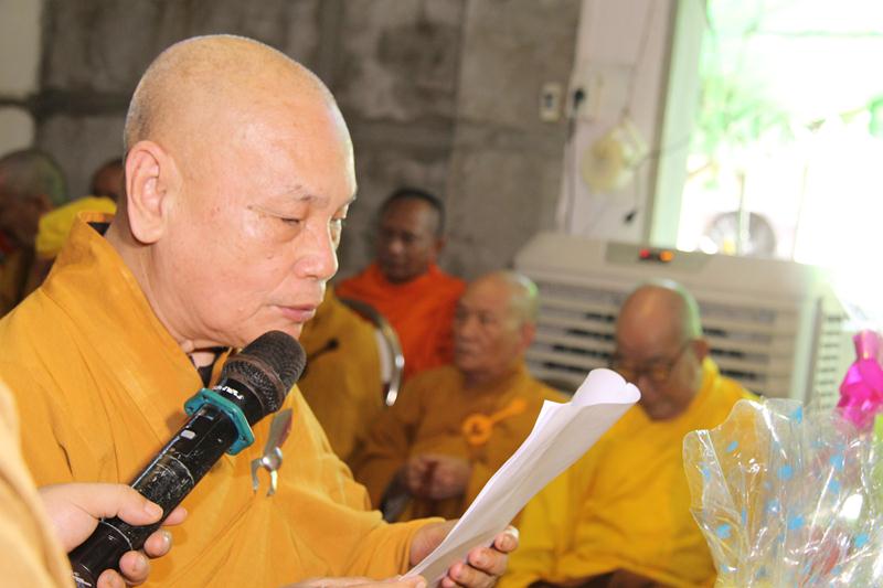 Đồng Tháp: Tưởng niệm điếu tang cố HT. Thích Thiện Tâm