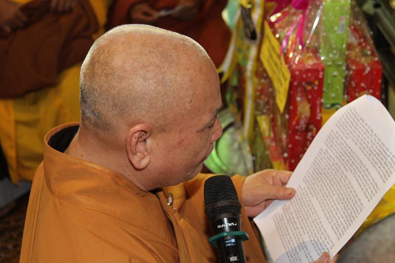 Đồng Tháp: Tưởng niệm điếu tang cố HT. Thích Thiện Tâm