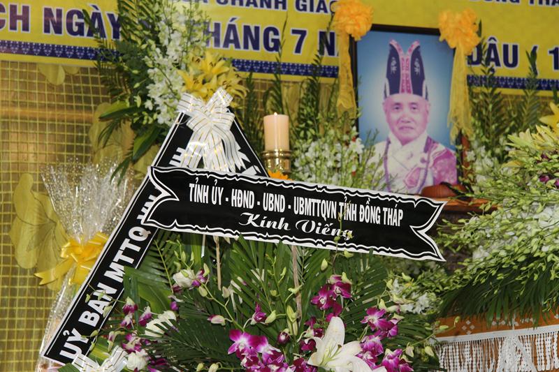 Đồng Tháp: Tưởng niệm điếu tang cố HT. Thích Thiện Tâm