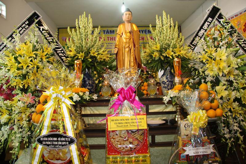 Đồng Tháp: Tưởng niệm điếu tang cố HT. Thích Thiện Tâm