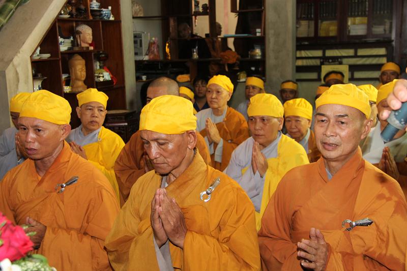 Đồng Tháp: Tưởng niệm điếu tang cố HT. Thích Thiện Tâm