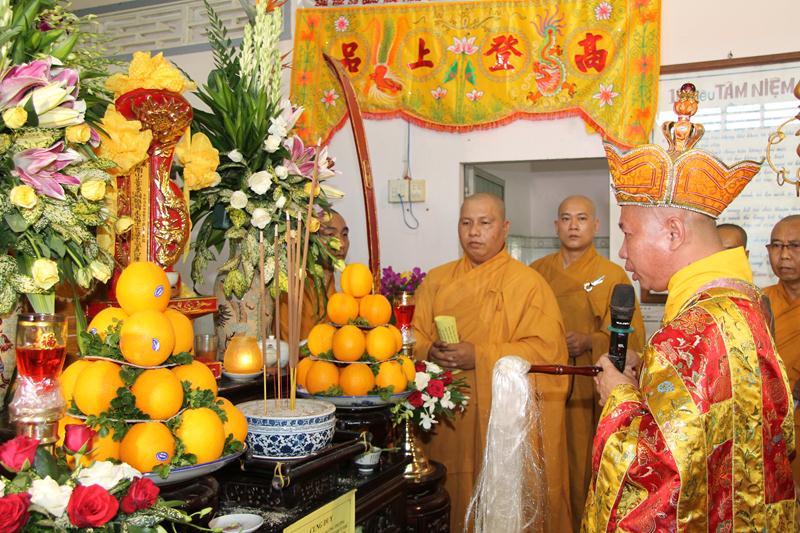 Đồng Tháp: Tưởng niệm điếu tang cố HT. Thích Thiện Tâm