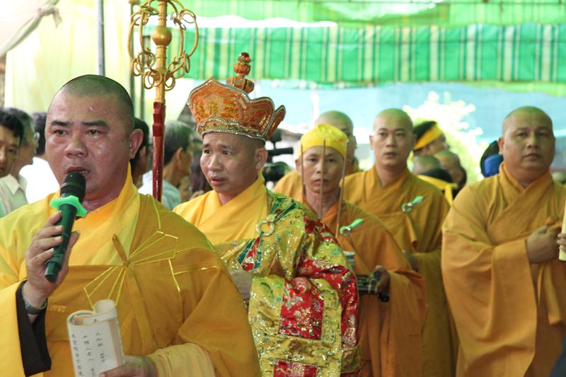 Đồng Tháp: Tưởng niệm điếu tang cố HT. Thích Thiện Tâm