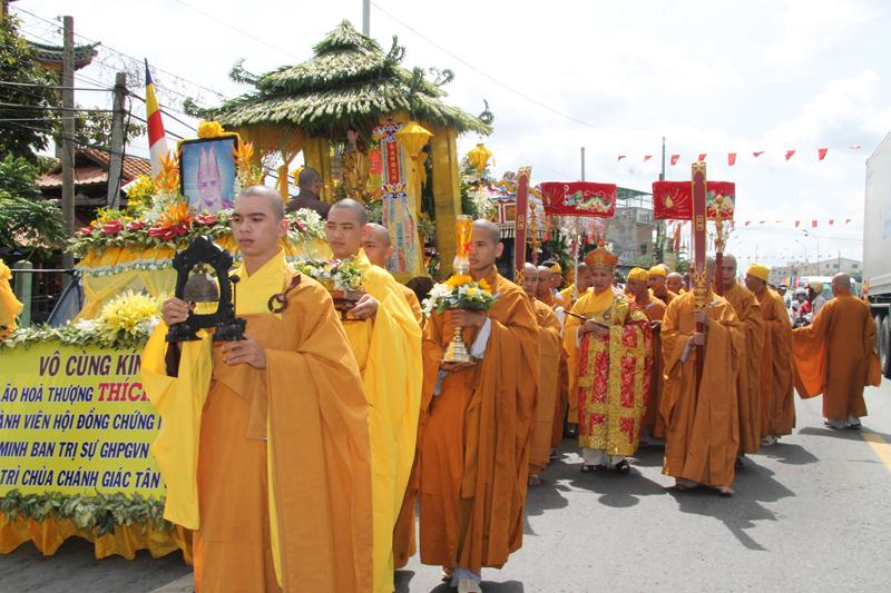 Đồng Tháp: Tưởng niệm điếu tang cố HT. Thích Thiện Tâm