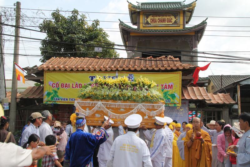 Đồng Tháp: Tưởng niệm điếu tang cố HT. Thích Thiện Tâm