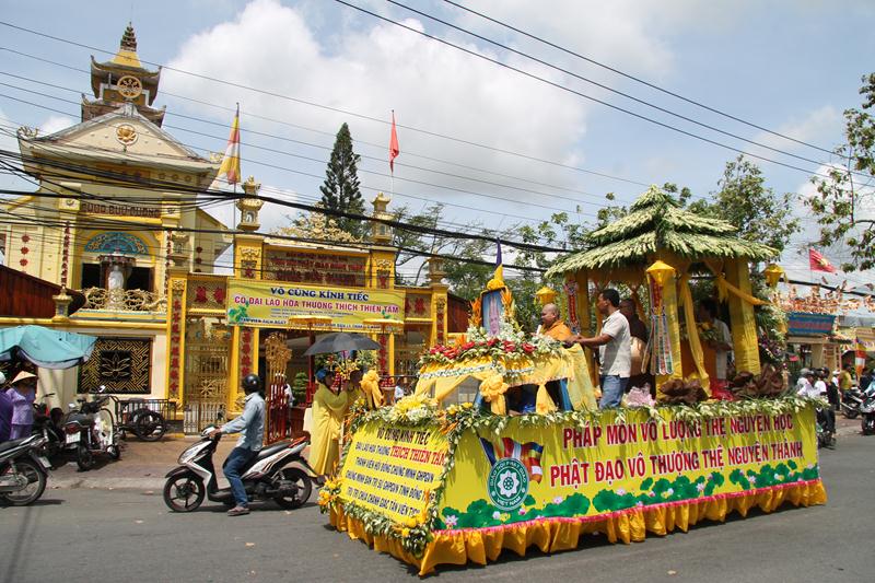 Đồng Tháp: Tưởng niệm điếu tang cố HT. Thích Thiện Tâm