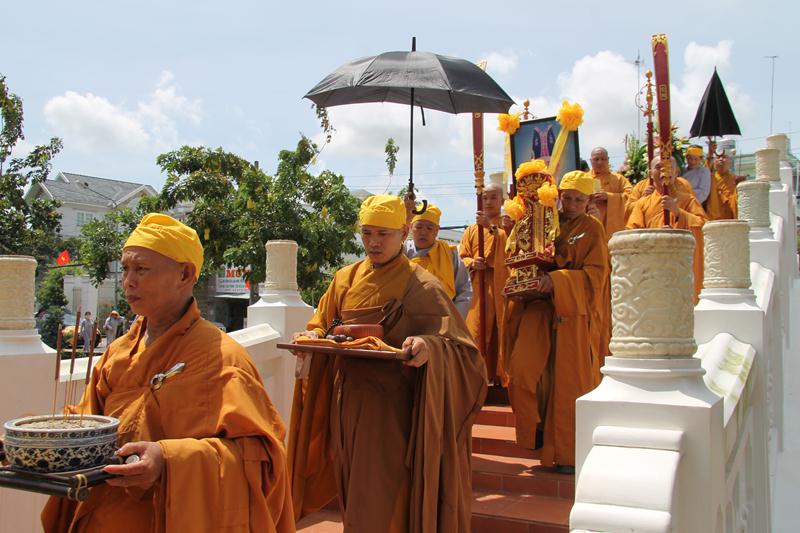 Đồng Tháp: Tưởng niệm điếu tang cố HT. Thích Thiện Tâm
