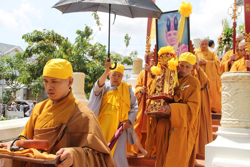 Đồng Tháp: Tưởng niệm điếu tang cố HT. Thích Thiện Tâm