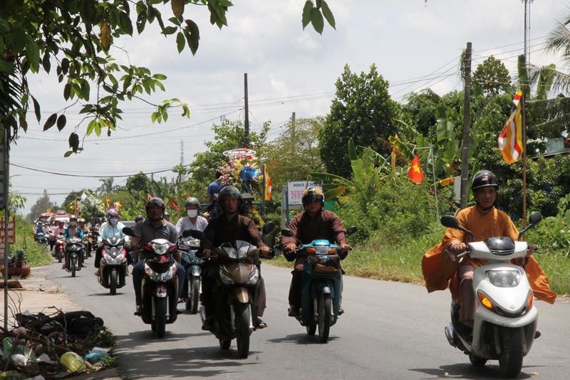 Đồng Tháp: Tưởng niệm điếu tang cố HT. Thích Thiện Tâm