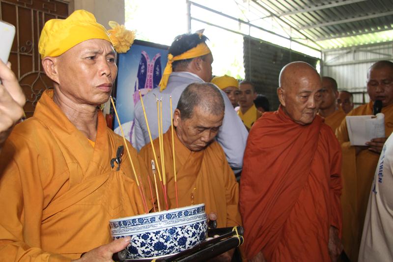 Đồng Tháp: Tưởng niệm điếu tang cố HT. Thích Thiện Tâm