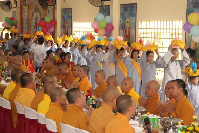 An Giang: Vu Lan Báo Hiếu và an vị Phật A Di Đà