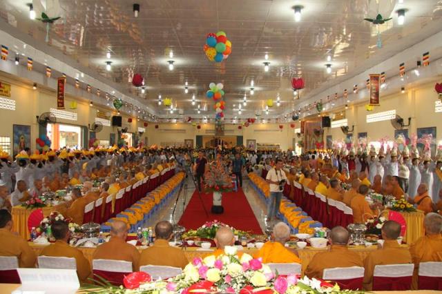 An Giang: Vu Lan Báo Hiếu và an vị Phật A Di Đà