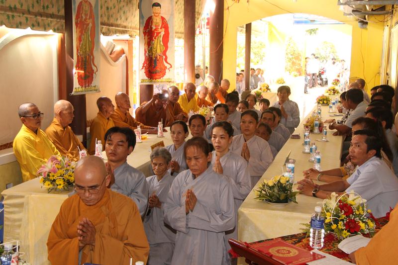 Đồng Tháp: Lễ trao quyết định trụ trì chùa Phổ Minh (huyện Châu Thành)
