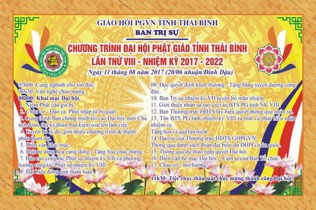 Thái Bình: Công tác chuẩn bị Đại hội Đại biểu Phật giáo tỉnh nhiệm kỳ VIII (2017 -2022)