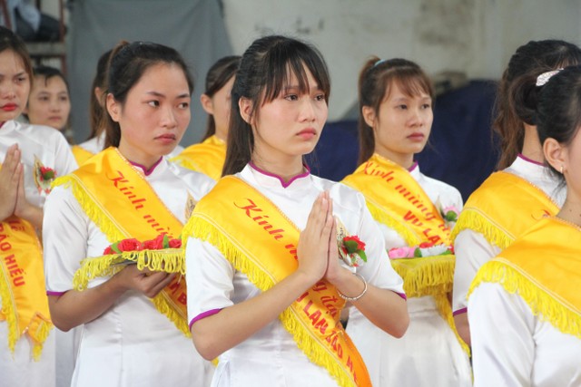 Thanh Hóa: Xúc động lễ Vu Lan tại Xí nghiệp May Bỉm Sơn