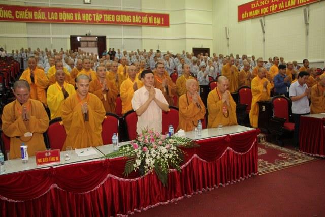 Phiên họp trù bị đại hội Phật giáo tỉnh Thái Bình