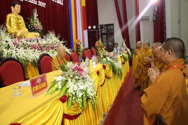 Phiên họp trù bị đại hội Phật giáo tỉnh Thái Bình