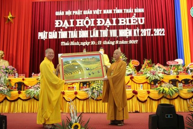 Trọng thể tổ chức Đại hội Đại biểu Phật giáo tỉnh Thái Bình