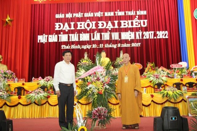 Trọng thể tổ chức Đại hội Đại biểu Phật giáo tỉnh Thái Bình