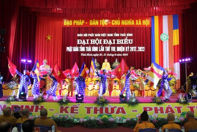 Trọng thể tổ chức Đại hội Đại biểu Phật giáo tỉnh Thái Bình