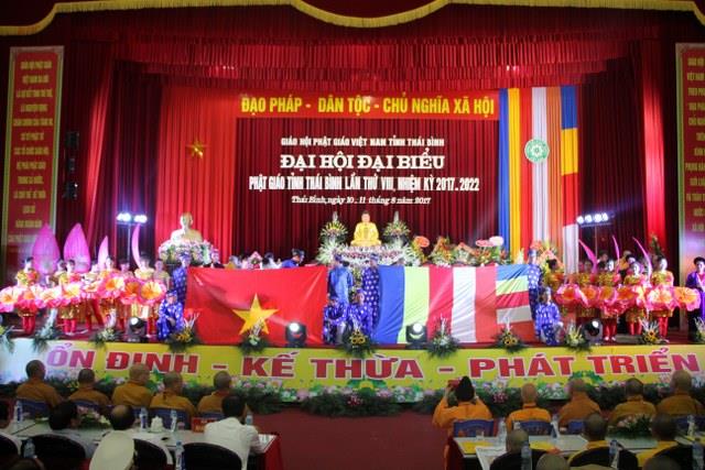 Trọng thể tổ chức Đại hội Đại biểu Phật giáo tỉnh Thái Bình