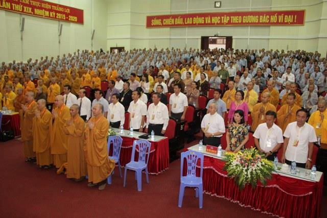 Trọng thể tổ chức Đại hội Đại biểu Phật giáo tỉnh Thái Bình