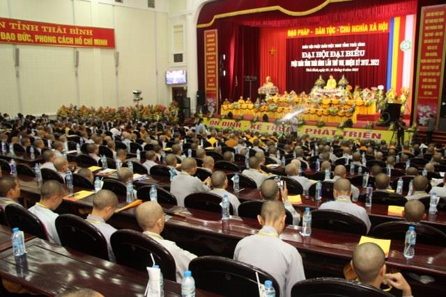 Trọng thể tổ chức Đại hội Đại biểu Phật giáo tỉnh Thái Bình