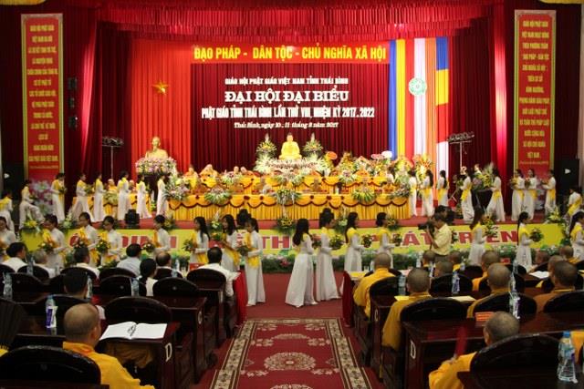 Trọng thể tổ chức Đại hội Đại biểu Phật giáo tỉnh Thái Bình