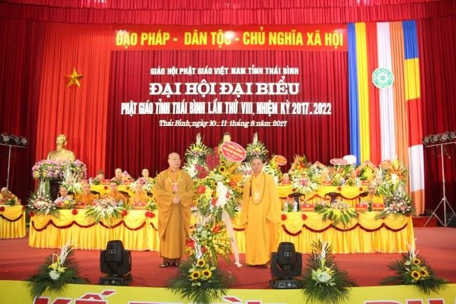 Trọng thể tổ chức Đại hội Đại biểu Phật giáo tỉnh Thái Bình