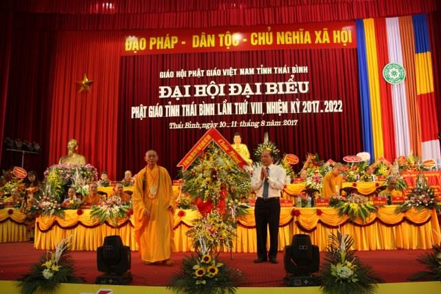 Trọng thể tổ chức Đại hội Đại biểu Phật giáo tỉnh Thái Bình