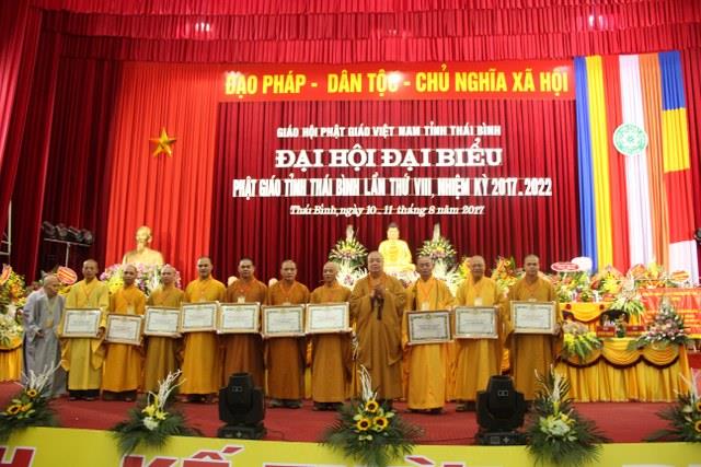 Trọng thể tổ chức Đại hội Đại biểu Phật giáo tỉnh Thái Bình