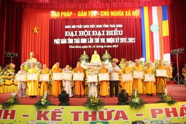 Trọng thể tổ chức Đại hội Đại biểu Phật giáo tỉnh Thái Bình