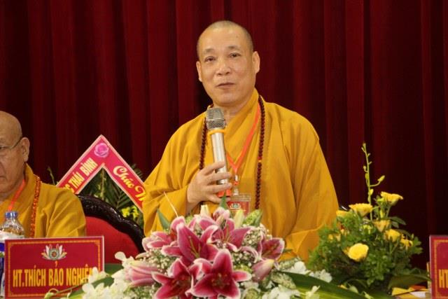 Trọng thể tổ chức Đại hội Đại biểu Phật giáo tỉnh Thái Bình