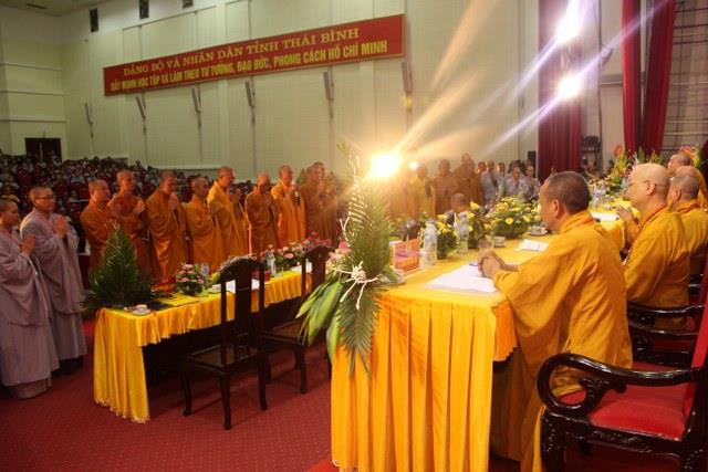 Trọng thể tổ chức Đại hội Đại biểu Phật giáo tỉnh Thái Bình