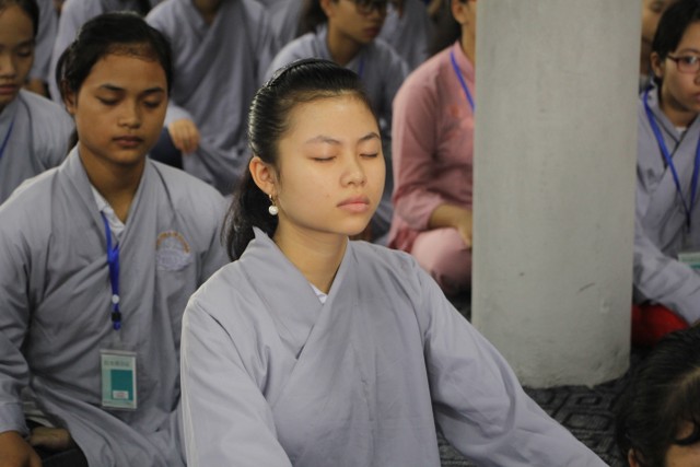 Thái Bình: Chùa Khánh Sơn mở khóa tu “Hương thiền”