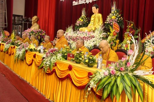 Trọng thể tổ chức Đại hội Đại biểu Phật giáo tỉnh Thái Bình