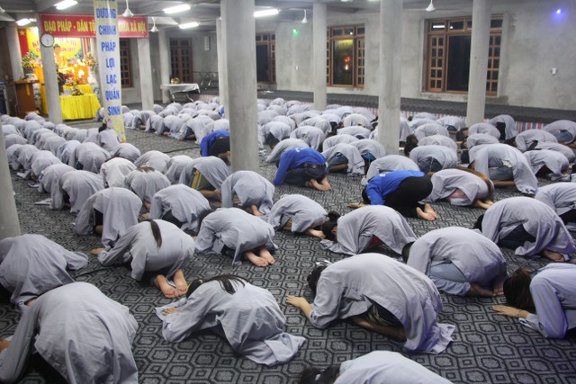 Thái Bình: Chùa Khánh Sơn mở khóa tu “Hương thiền”