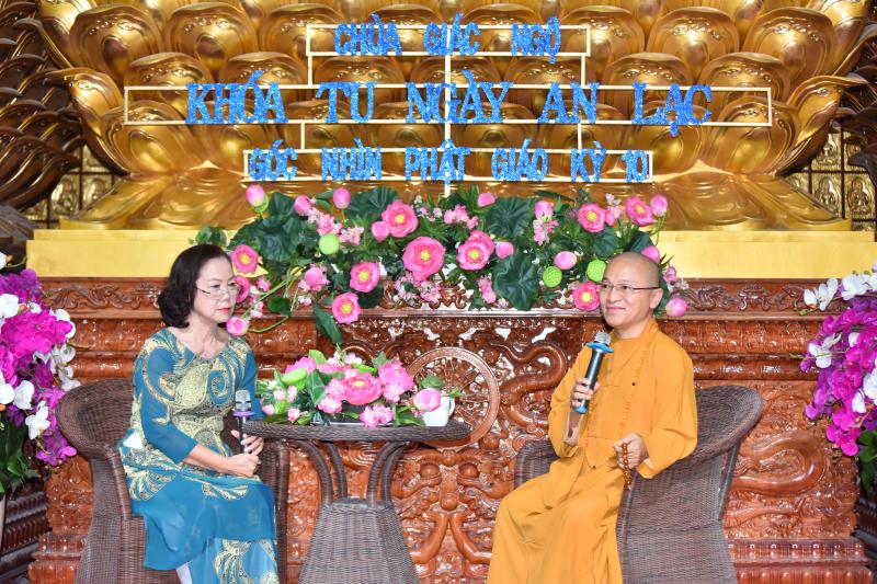 Chùa Giác Ngộ: Khóa tu ngày an lạc thứ 26