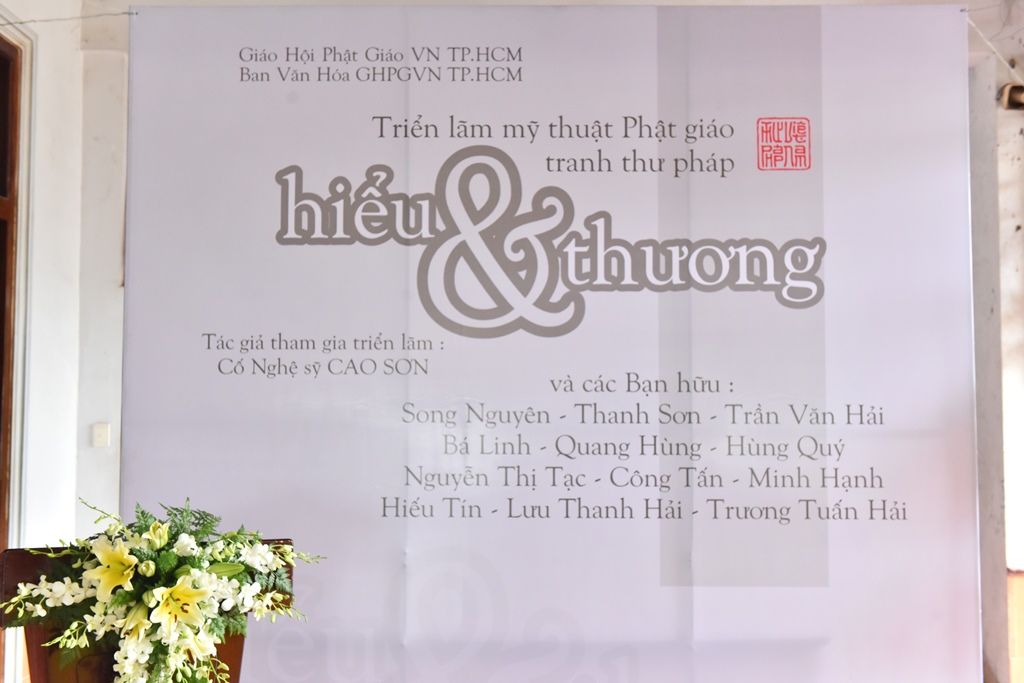 KHAI MẠC TRIỂN LÃM MỸ THUẬT PHẬT GIÁO “ HIỂU VÀ THƯƠNG”