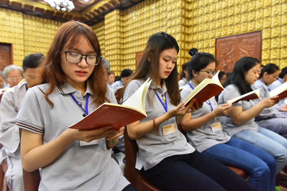 Chùa Giác Ngộ: Khóa tu ‘’Tuổi Trẻ Hướng Phật’’ lần thứ 16