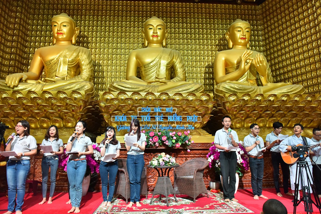 Chùa Giác Ngộ: Khóa tu ‘’Tuổi Trẻ Hướng Phật’’ lần thứ 16