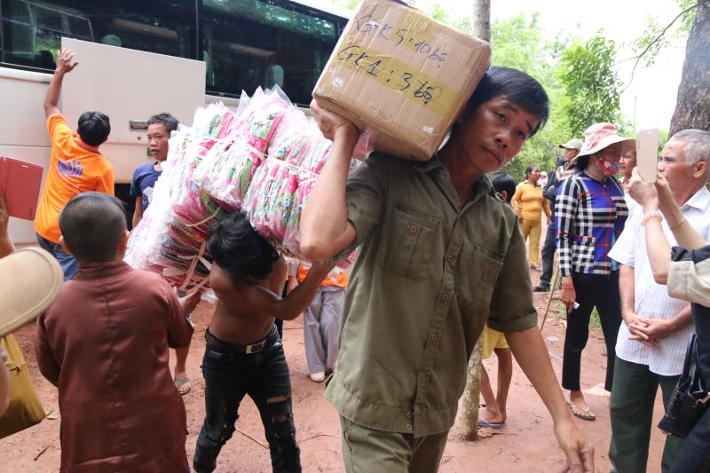 Lễ động thổ xây dựng 183 căn nhà cho 1000 kiều bào hồi cư từ Campuchia tại hồ Dầu Tiếng Tây Ninh