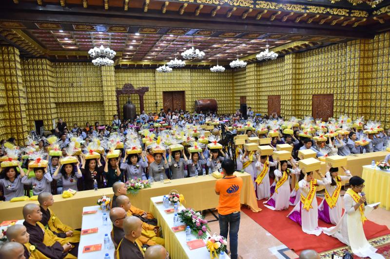 Xúc động lễ Vu Lan Báo Hiếu chùa Giác Ngộ Phật lịch 2017
