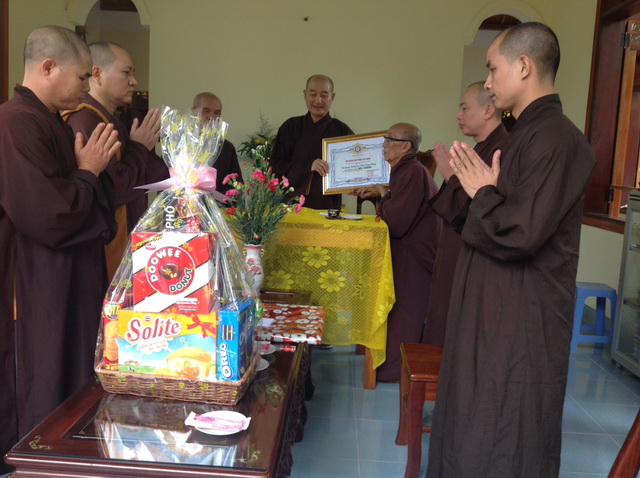 Khánh Hòa: Tấn phong Hòa thượng cho TT. Thích Thông Thắng