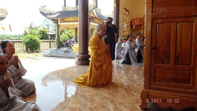 Chùa Phước Lễ tổ chức lễ tạ ân Tam bảo