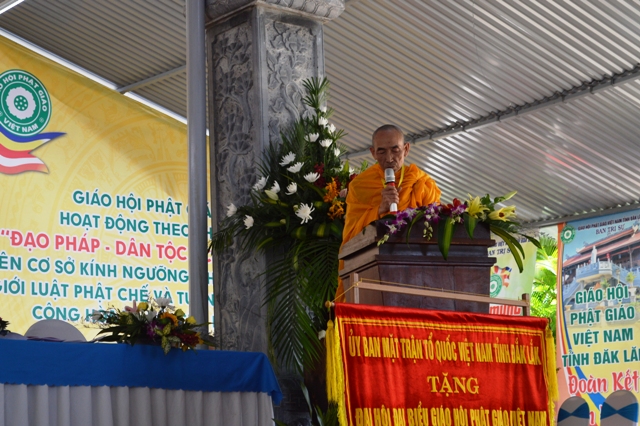 Đăk Lăk trọng thể khai mạc Đại hội Đại biểu Phật giáo tỉnh nhiệm  kỳ 2017-2022