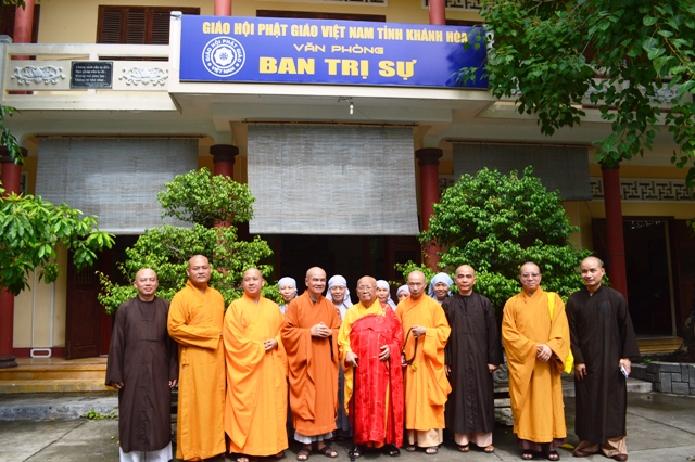 Đoàn chư Tôn đức Phật giáo Thái Lan thăm Phật giáo tỉnh Khánh Hòa